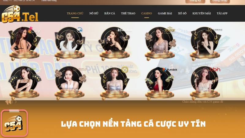 Lựa Chọn Nền Tảng Cá Cược Uy Tín